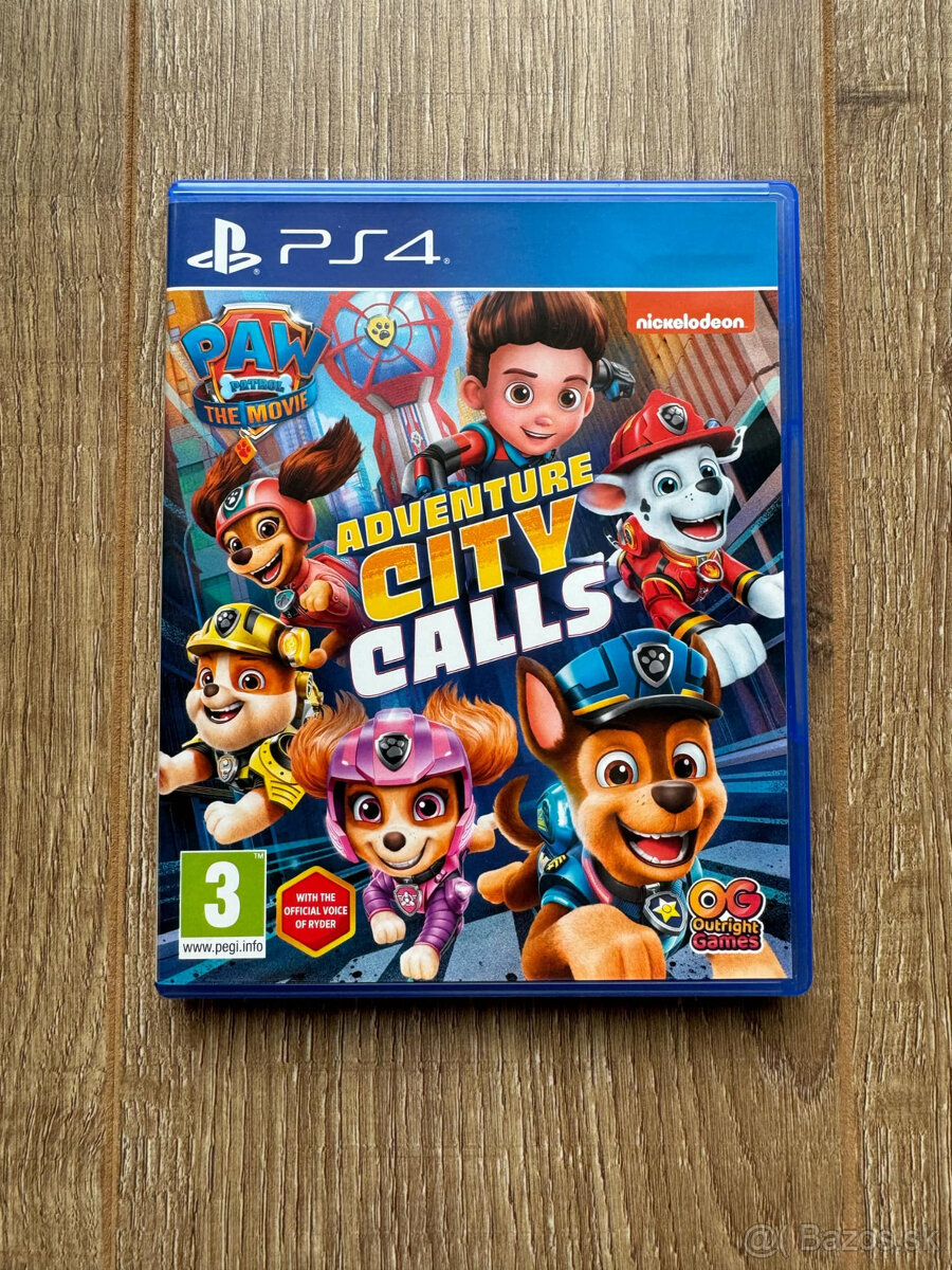 Paw Patrol The Movie Adventure City Calls Playstation 4