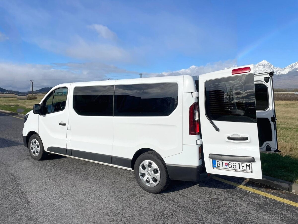 Prenajmem 9 miestny Renault Trafic nový model