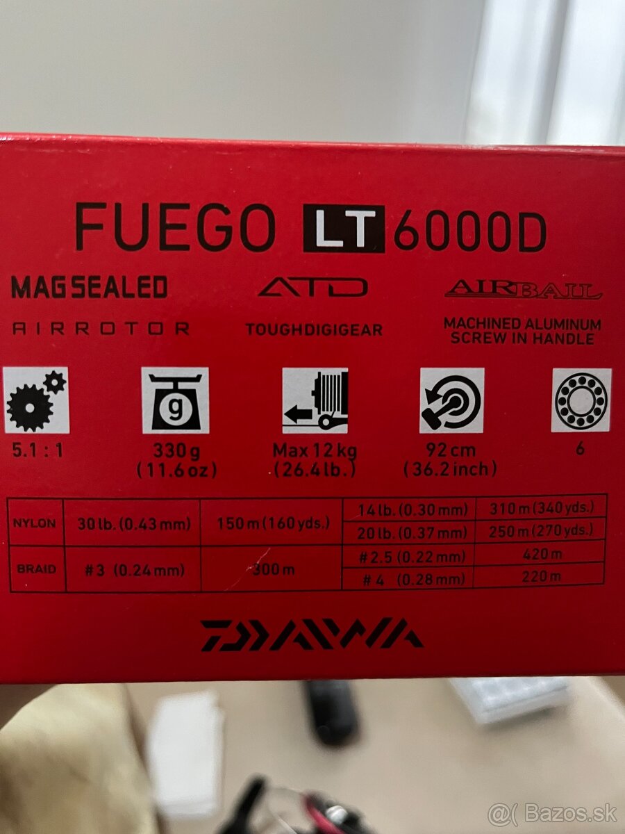 Daiwa Fuego LT 6000D