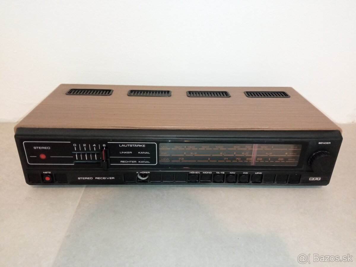 RÁDIO RECEIVER RFT STEREO 5080