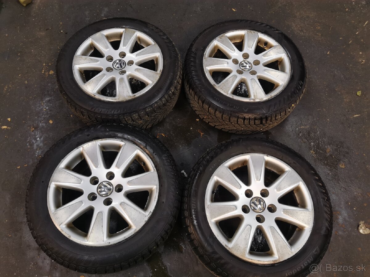 Predám zimné prezutie VW 5x112 r16