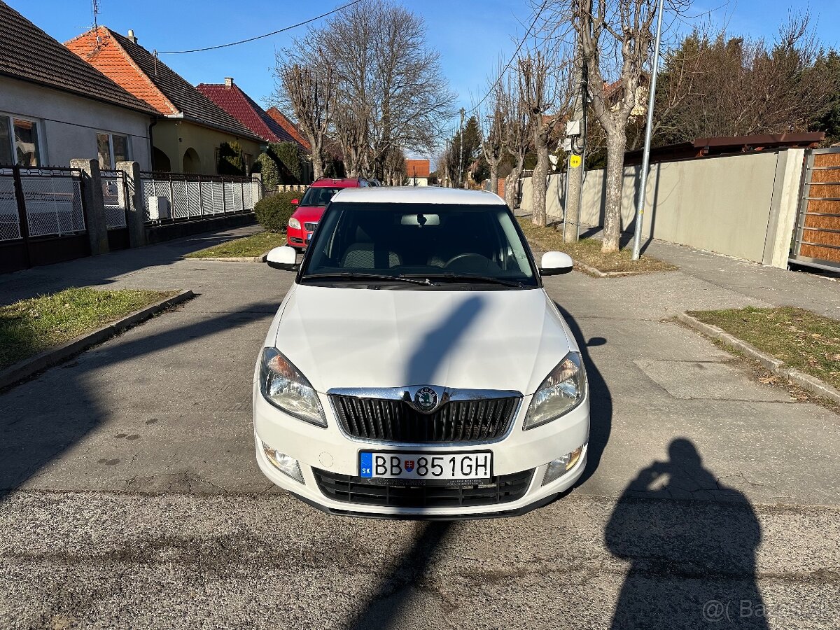 Škoda Fabia 2 kombi 1.6 TDI 12/2011 biela 255tis. km