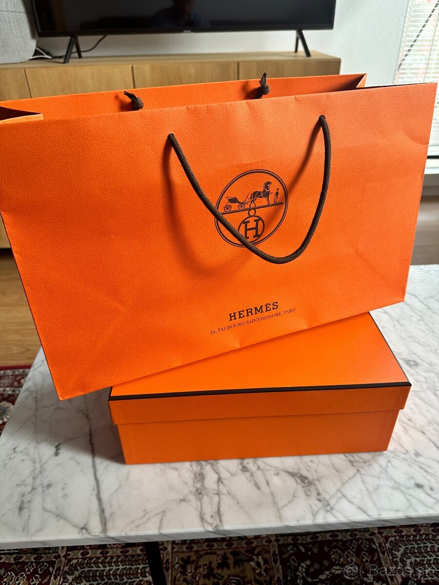 Papierové tašky a krabičky Louis Vuitton HERMES