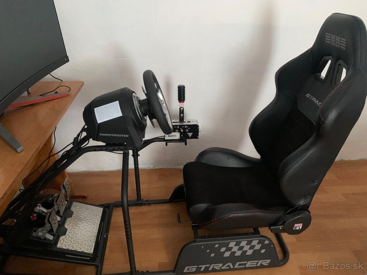 NEXT LEVEL SIM RACING THRUSTMASTER SET