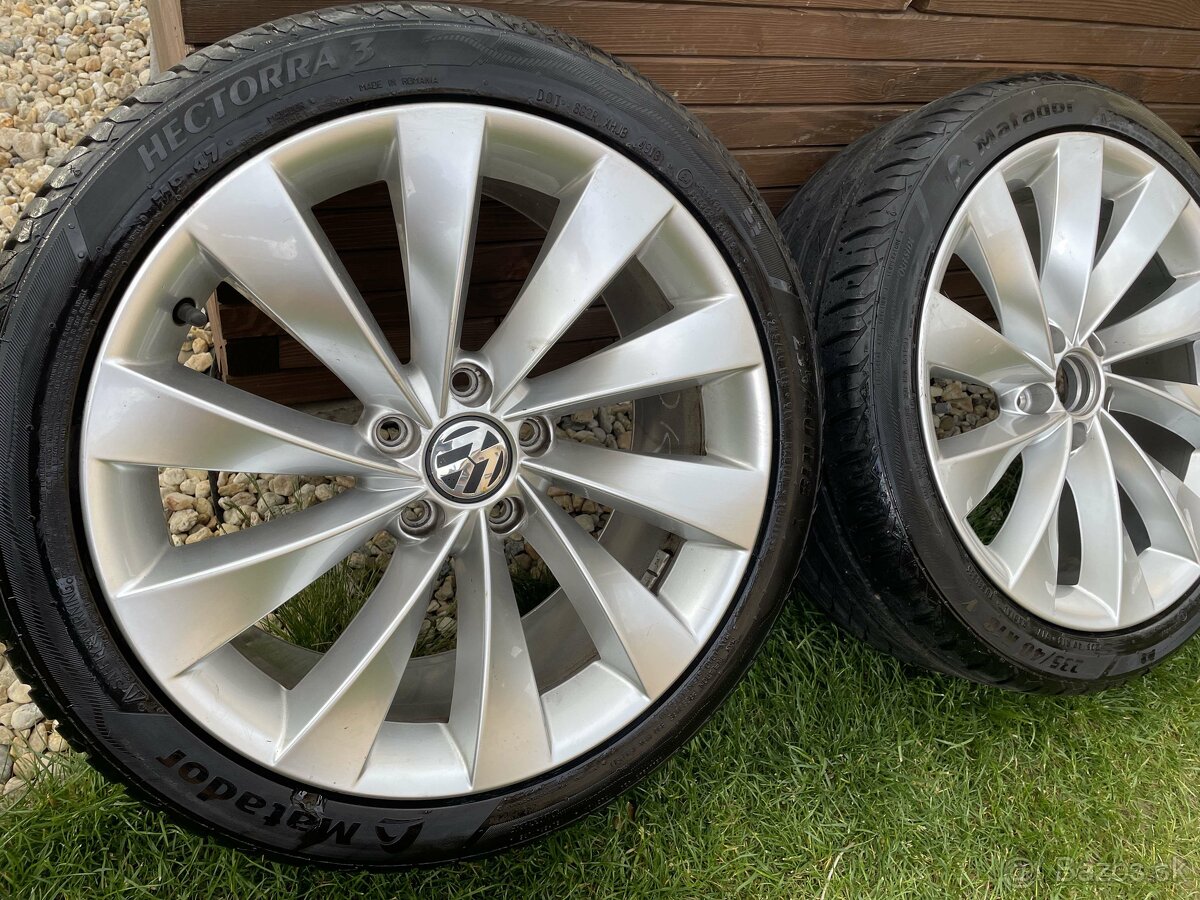 org. VW INTERLAGOS   5x112  8x18 ET 41 Passat Skoda 235 40 R