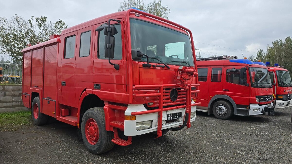 Hasičské vozidlo, Mercedes Actros 1831, 4×4, 3000L vody