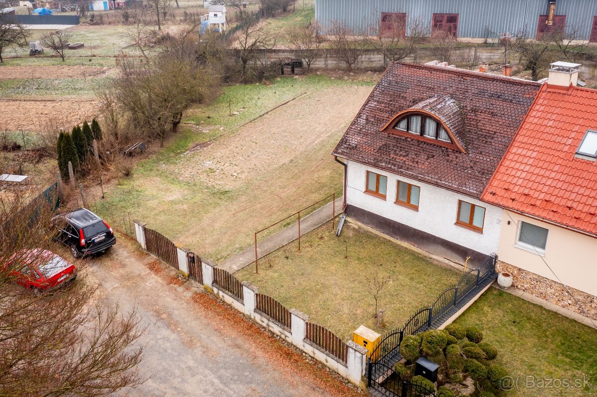 REZERVOVANÉ  Rodinný dom s pozemkom v obci Čaklov