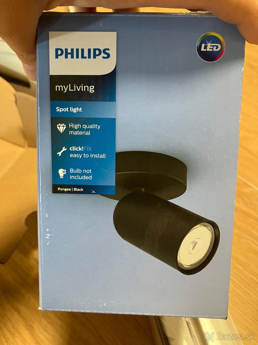 Philips Led lampy cierne 2ks