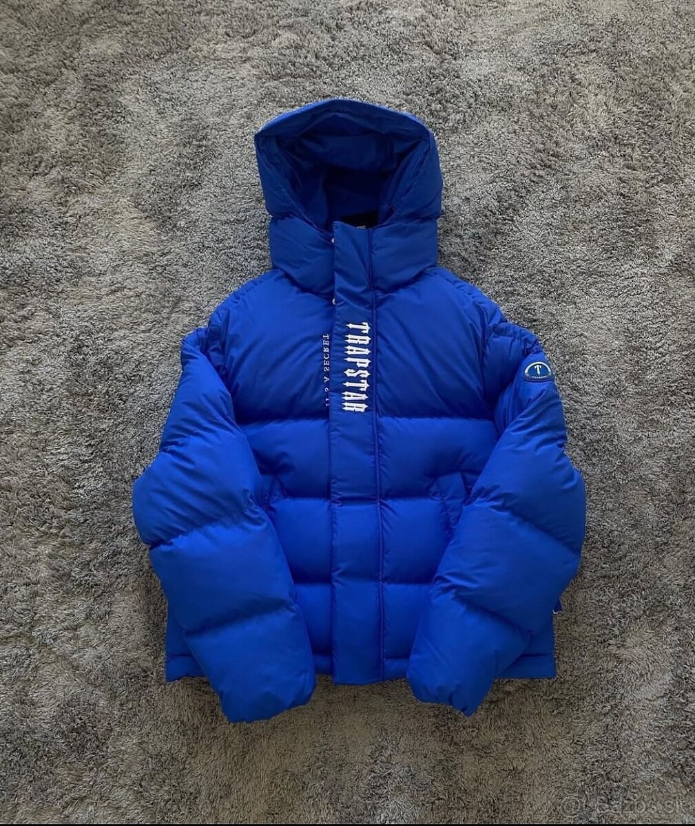 Trapstar Decoded 2.0 Puffer Jacket – Blue