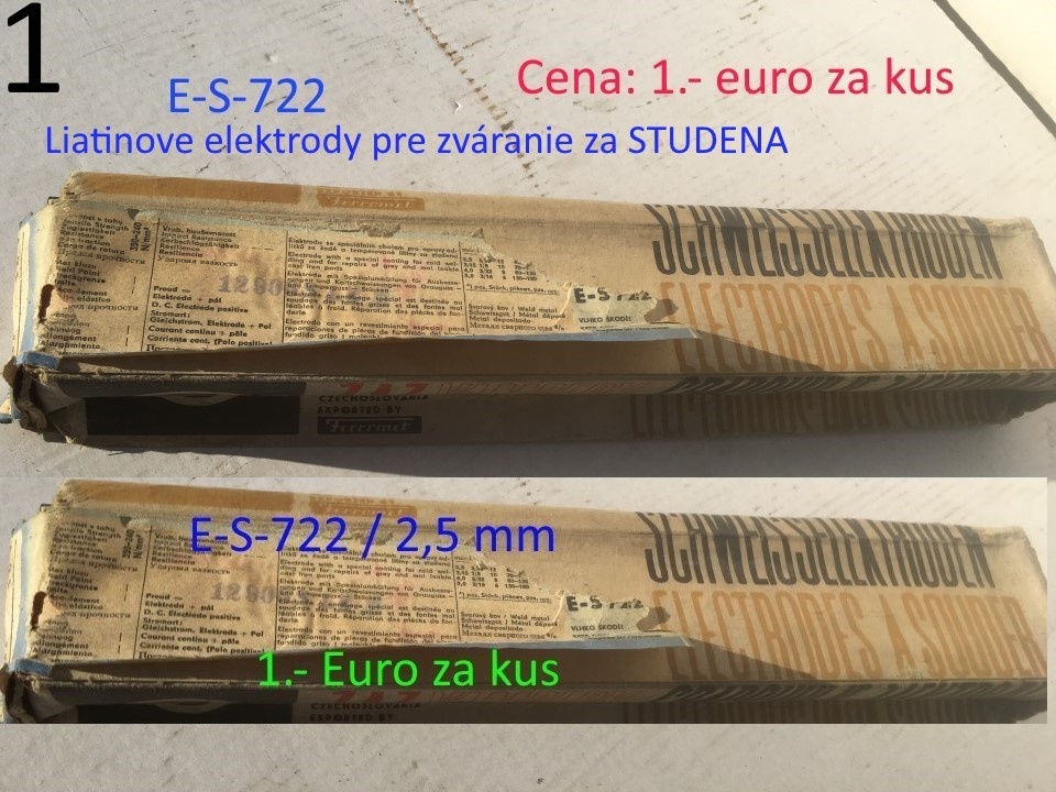 Zváracie elektrody a zváračské príslušenstvo