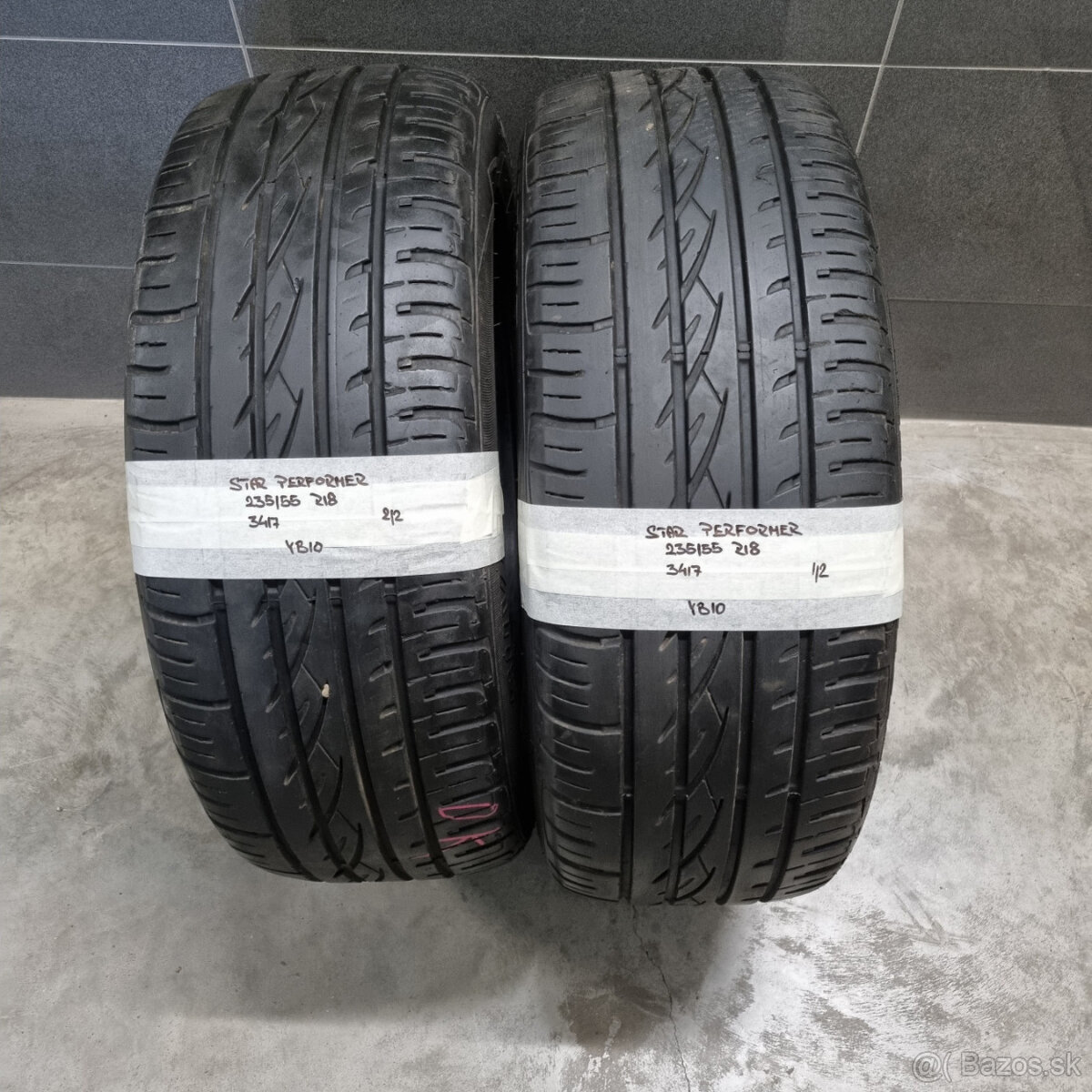 Letné pneumatiky 235/55 R18 STAR