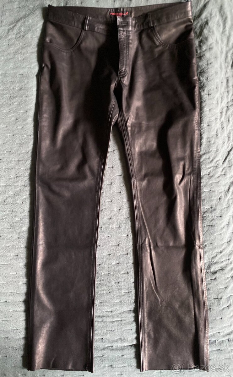 Pánske kožené nohavice
