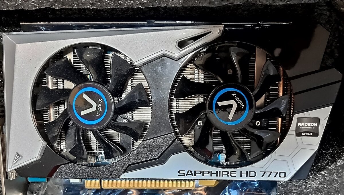 SAPPHIRE VAPOR-X HD7770 1G GDDR5 OC VERSION