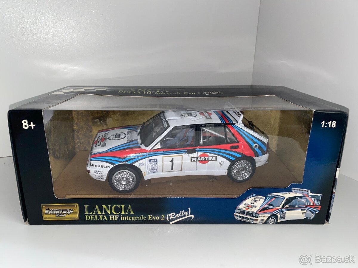 Lancia Delta Integrale rally Ricko 1:18