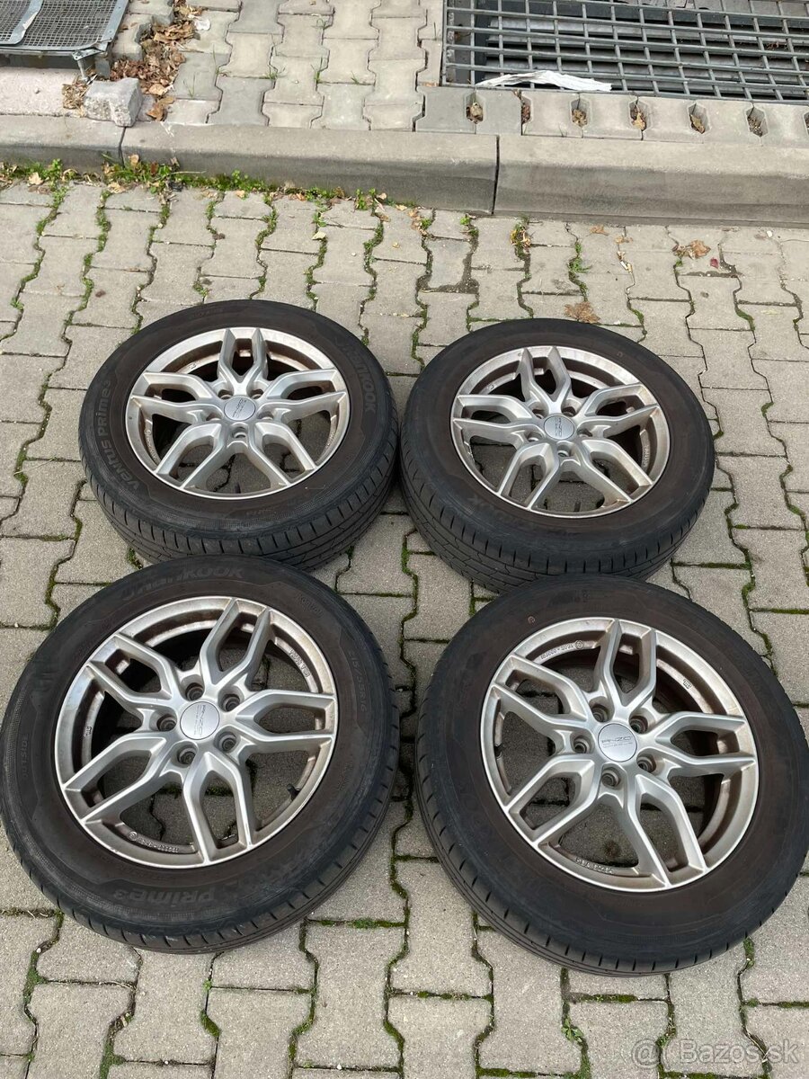 Alu disky 5x108 Anzio Spark s letnými pneu Hankook