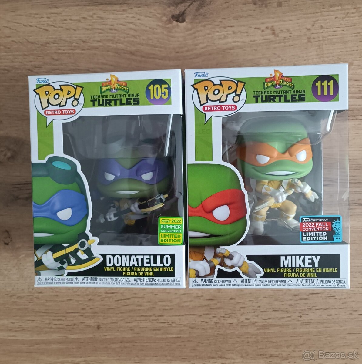 Funko pop Donatello a Mikey