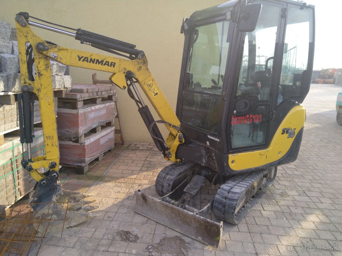 Yanmar sv16 minibager