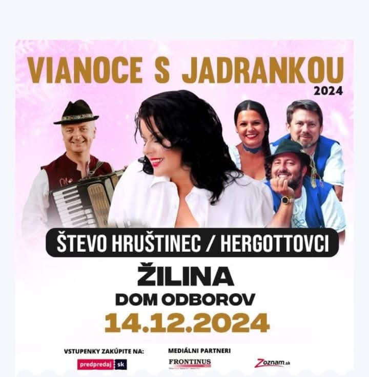 Predám vstupenky na vianočný koncert v Žiline