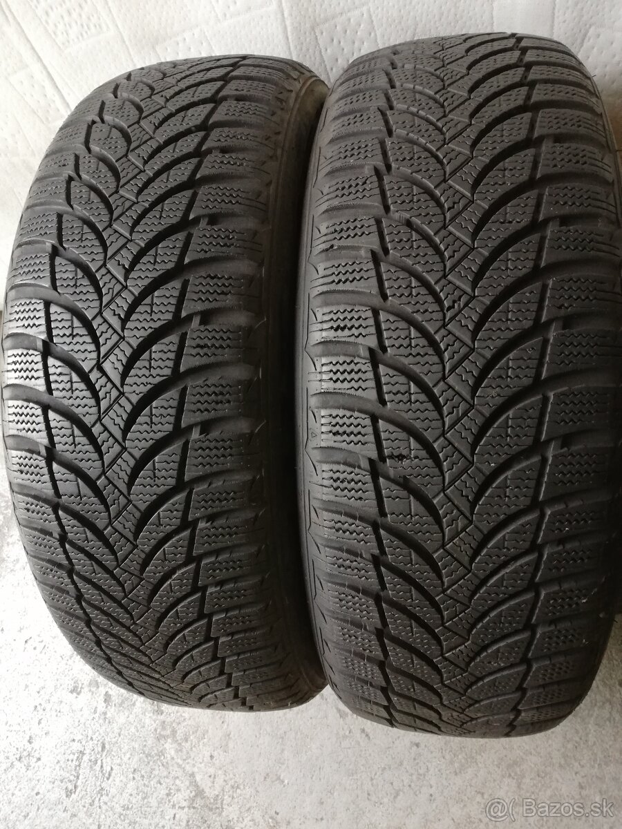 205/60 r16 zimné pneumatiky 7mm