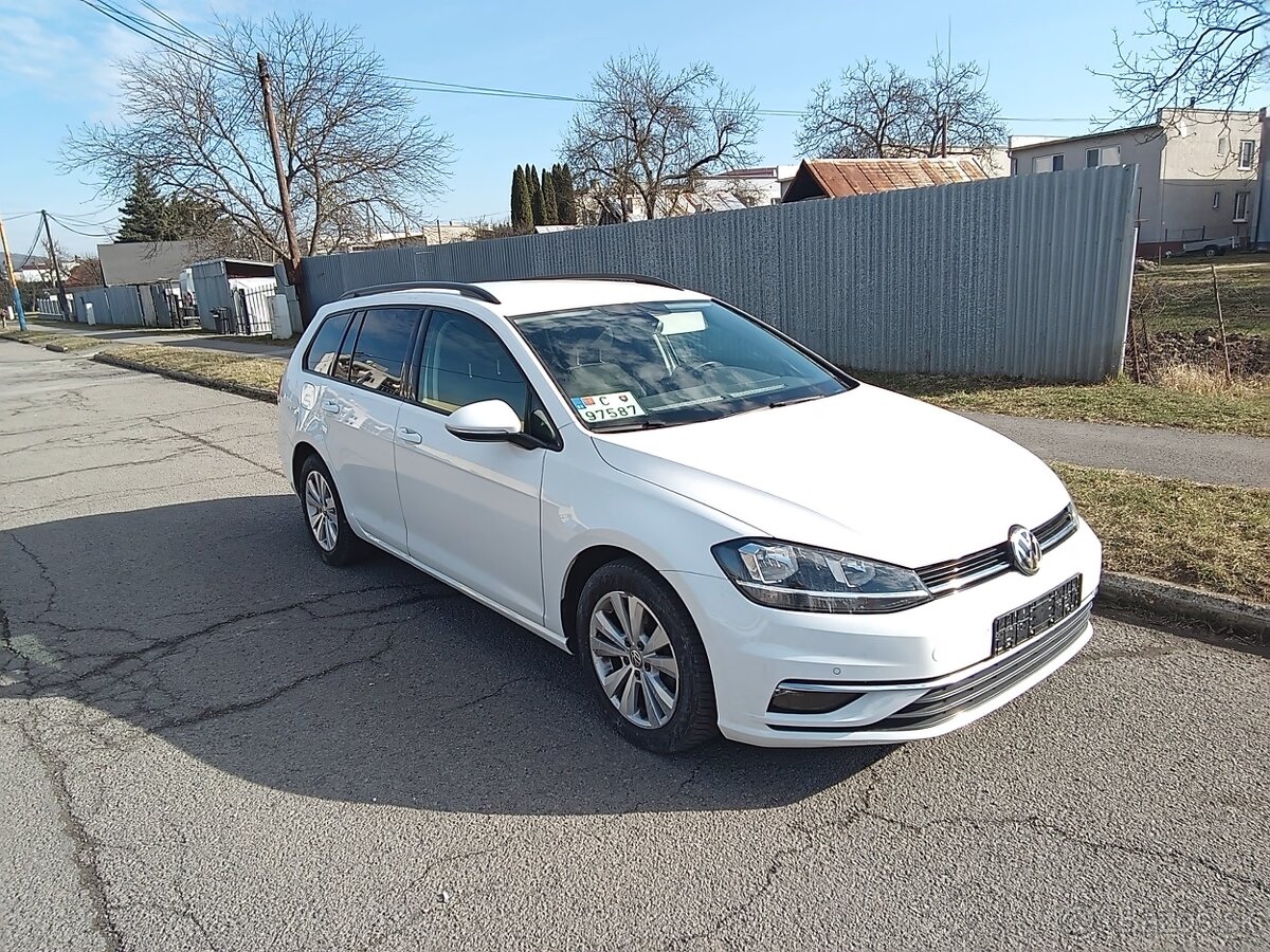 VW golf variant 7 1,6 TDI 85kw r.v.07/2019