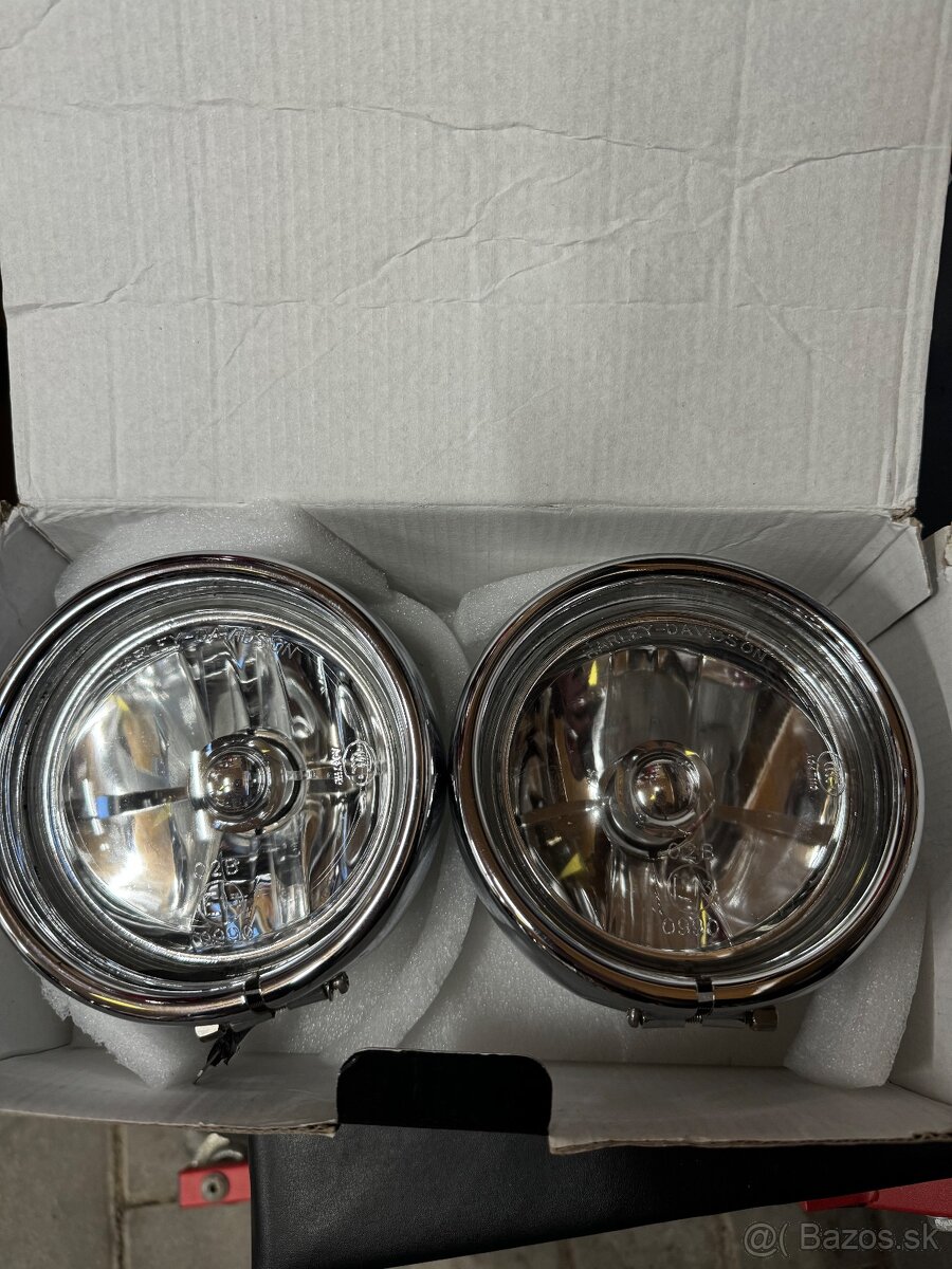 Halogenové pridavné svetlá Harley-Davison "FOG" Lights 4,5"