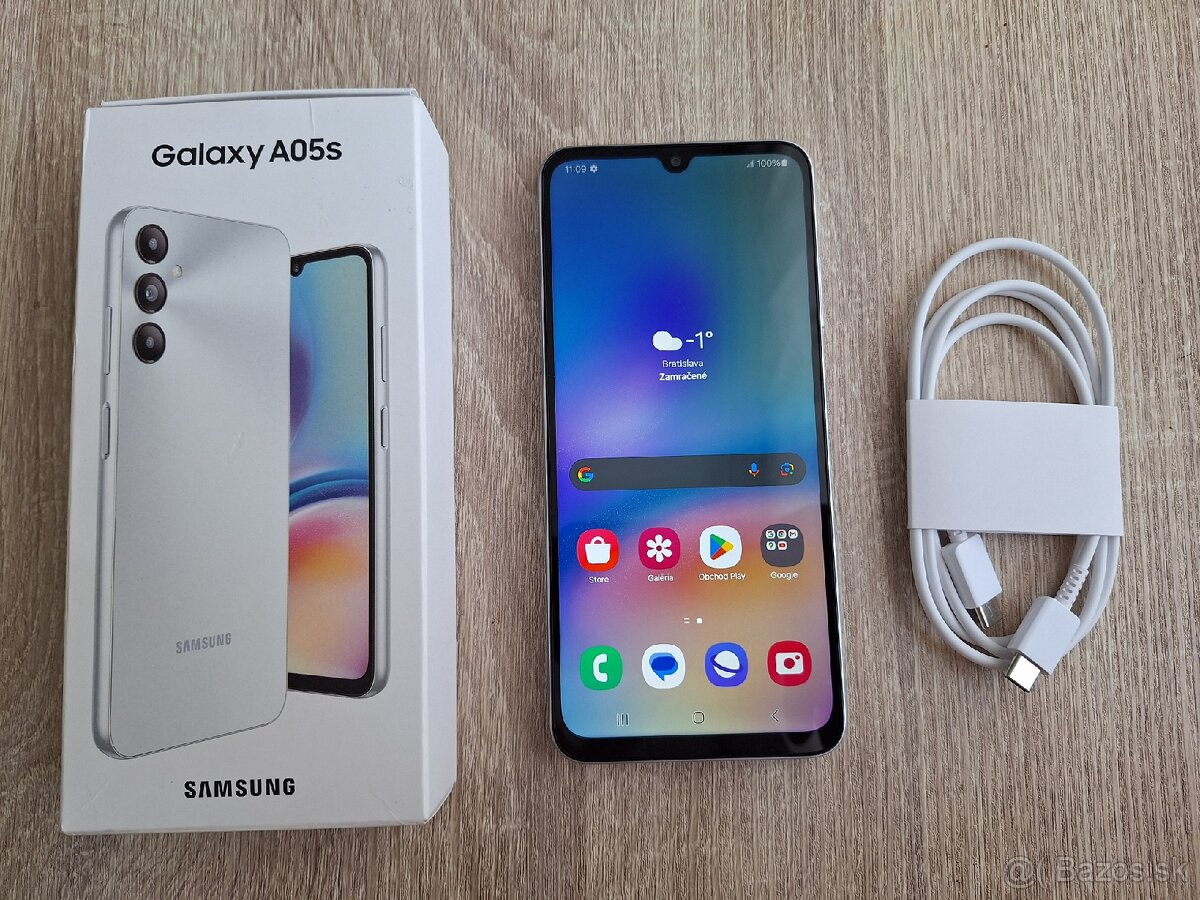 Samsung Galaxy A05s 4GB/64GB strieborný