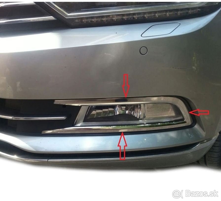 Rline dekor hmloviek Volkswagen PASSAT B8