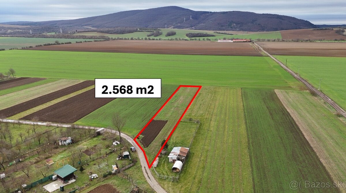 Dolné Srnie 2.568 m2–INVESTIČNÝ / REKREAČNÝ poz.