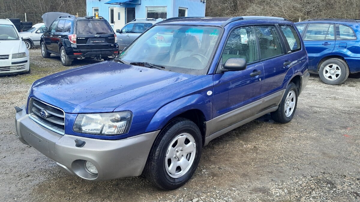 Subaru Forester 2.0 benzin LPG 92 kw,bez korozie z Belgicka