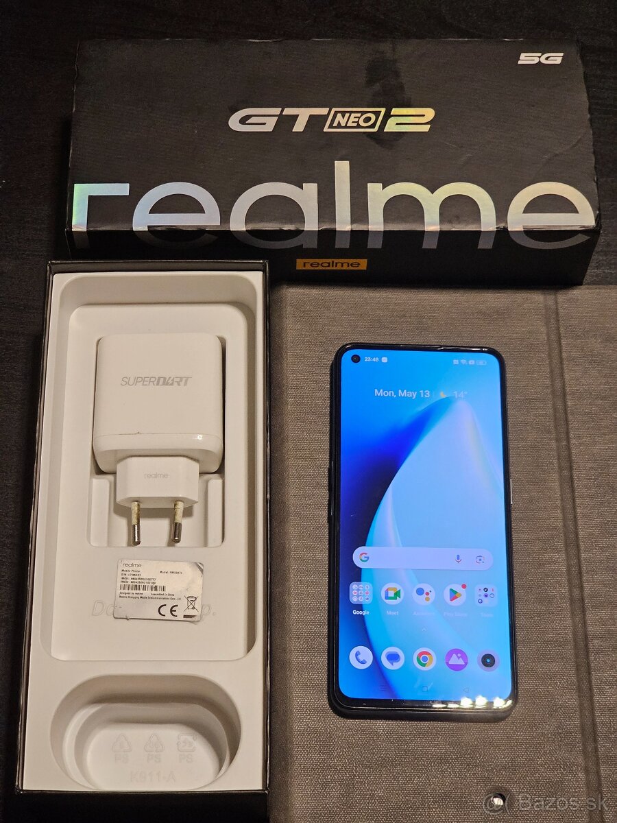 Predám Realme GT Neo 2 5G DualSIM 128 GB modrý