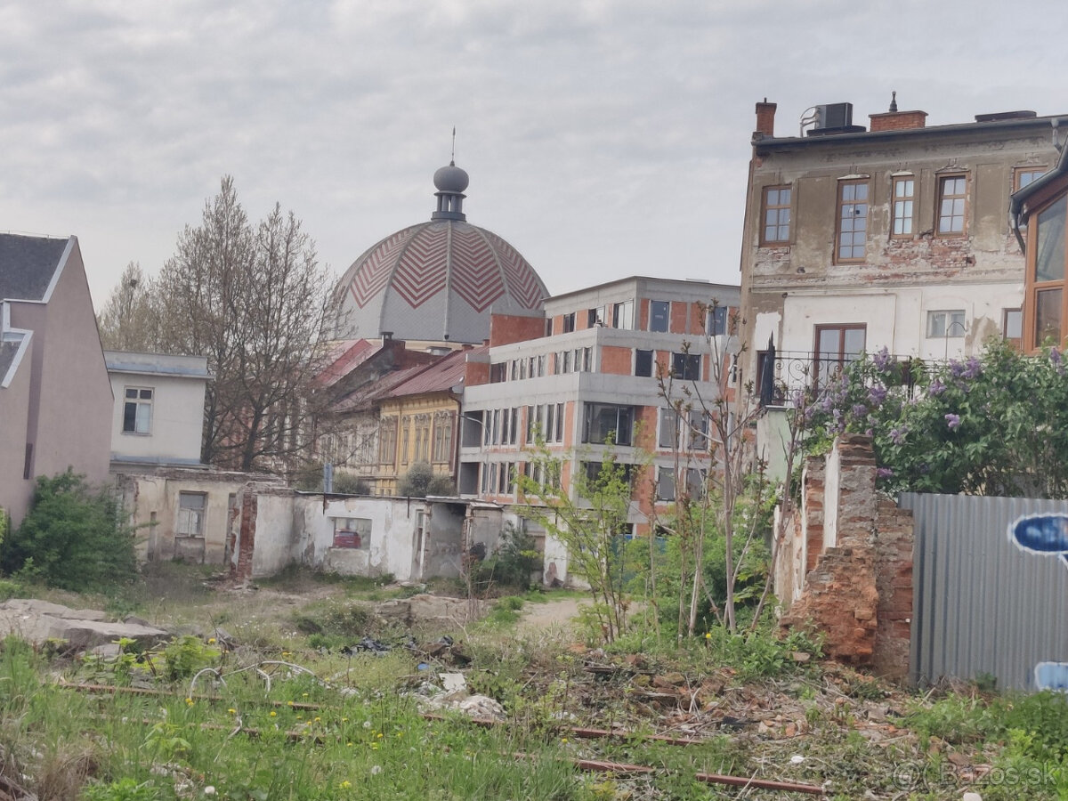 Pozemok HISTORICKÉ CENTRUM KOŠÍC, 136 m2, všetky IS