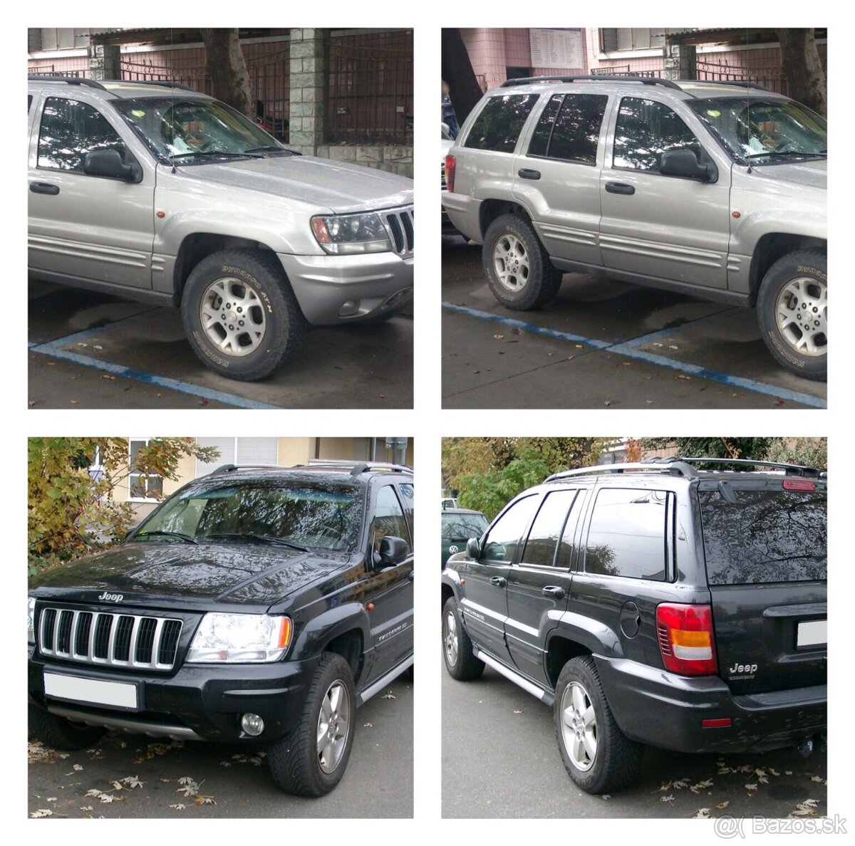 JEEP CHEROKEE XJ, WJ, ZJ - náhradné diely