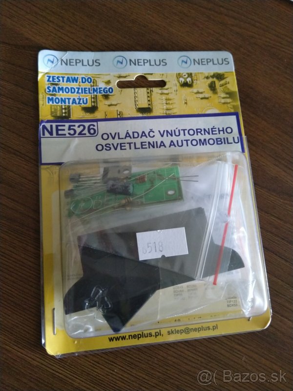 Ovládač vnútorného osvetlenia automobilu