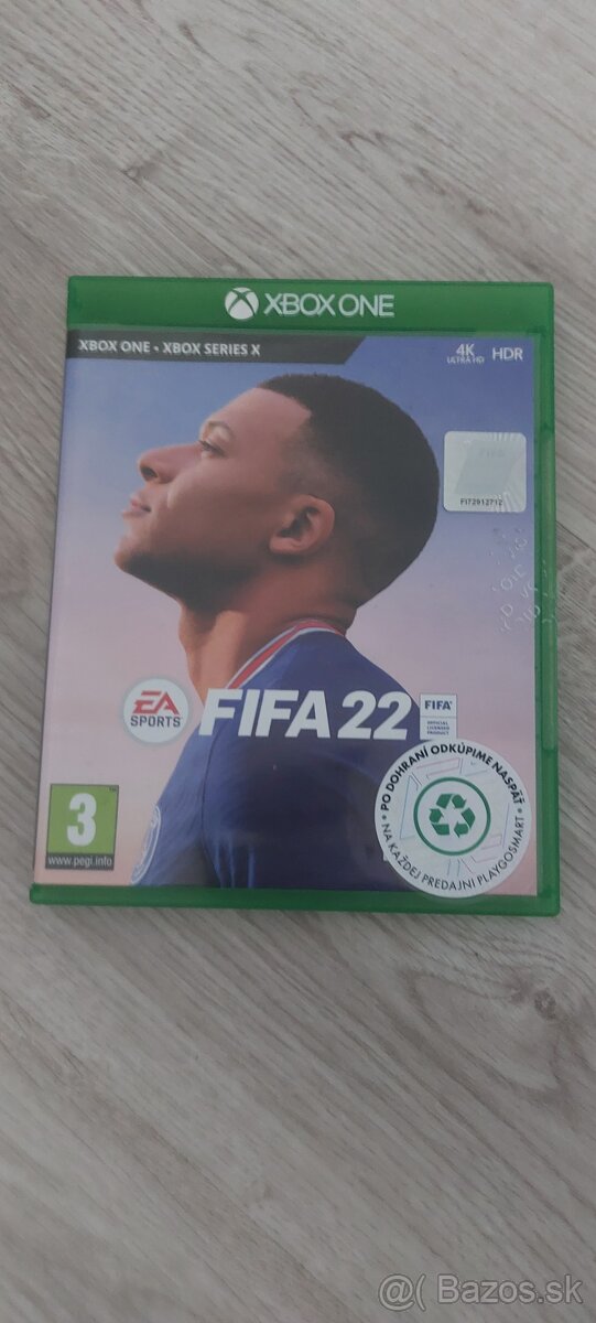 Fifa 22 xbox one CZ