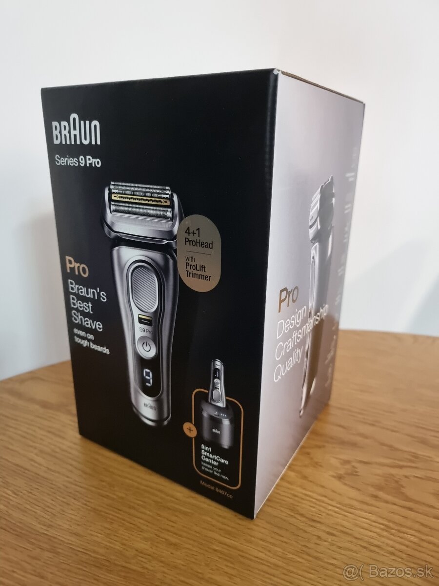 Nový Braun Series 9 Pro holiaci strojček