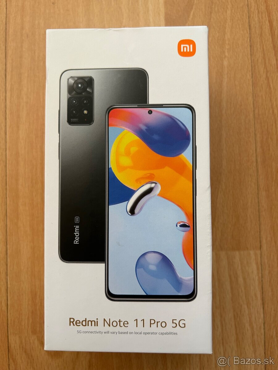 NOVÝ Xiaomi Redmi Note 11 Pro+ 5G 128 GB