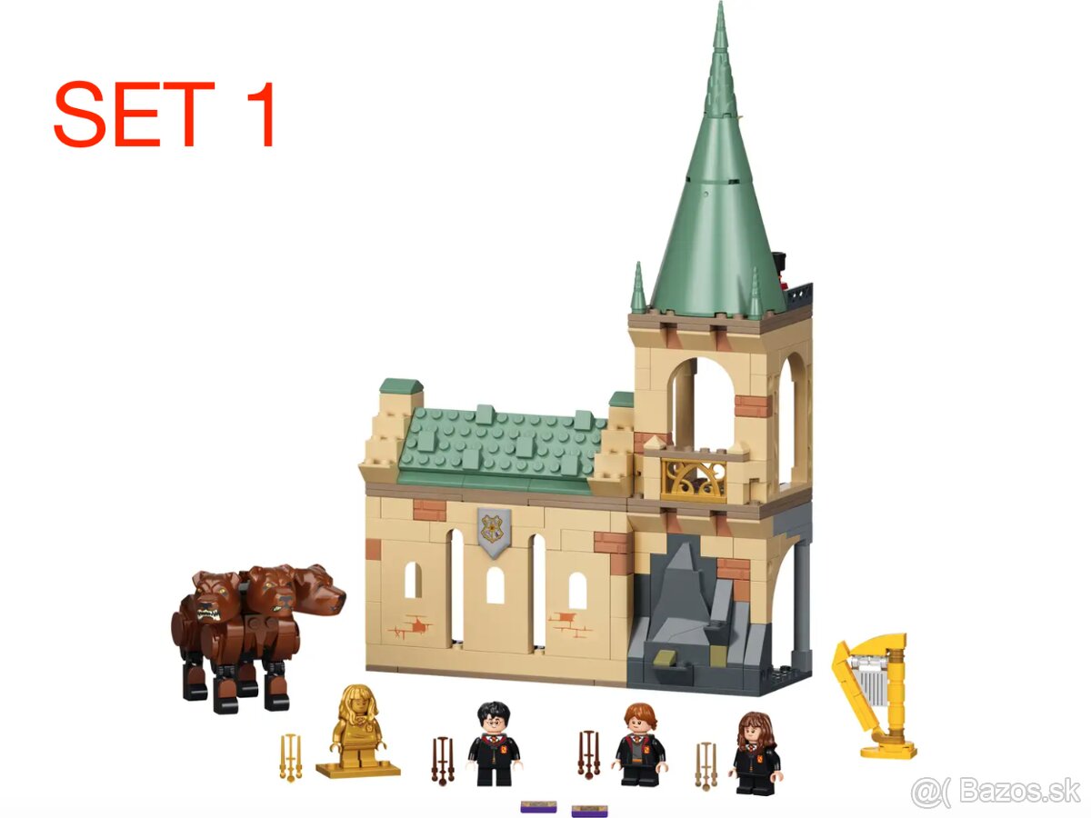 Harry Potter stavebnice 1 + figúrky - typ lego - nové