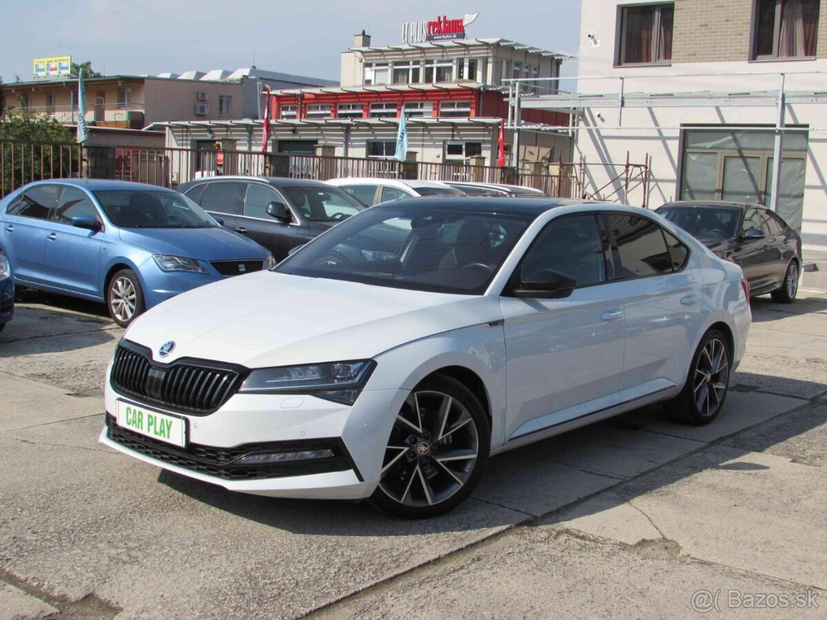 Škoda Superb 2.0 TSI Sportline 4x4 DSG - ŤAŽNÉ 