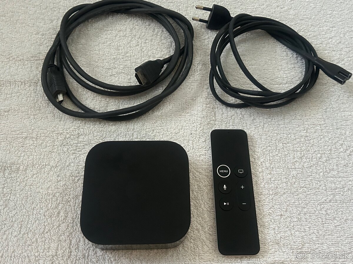 Apple TV 4K Wi‑Fi + Ethernet 128GB model: A2843