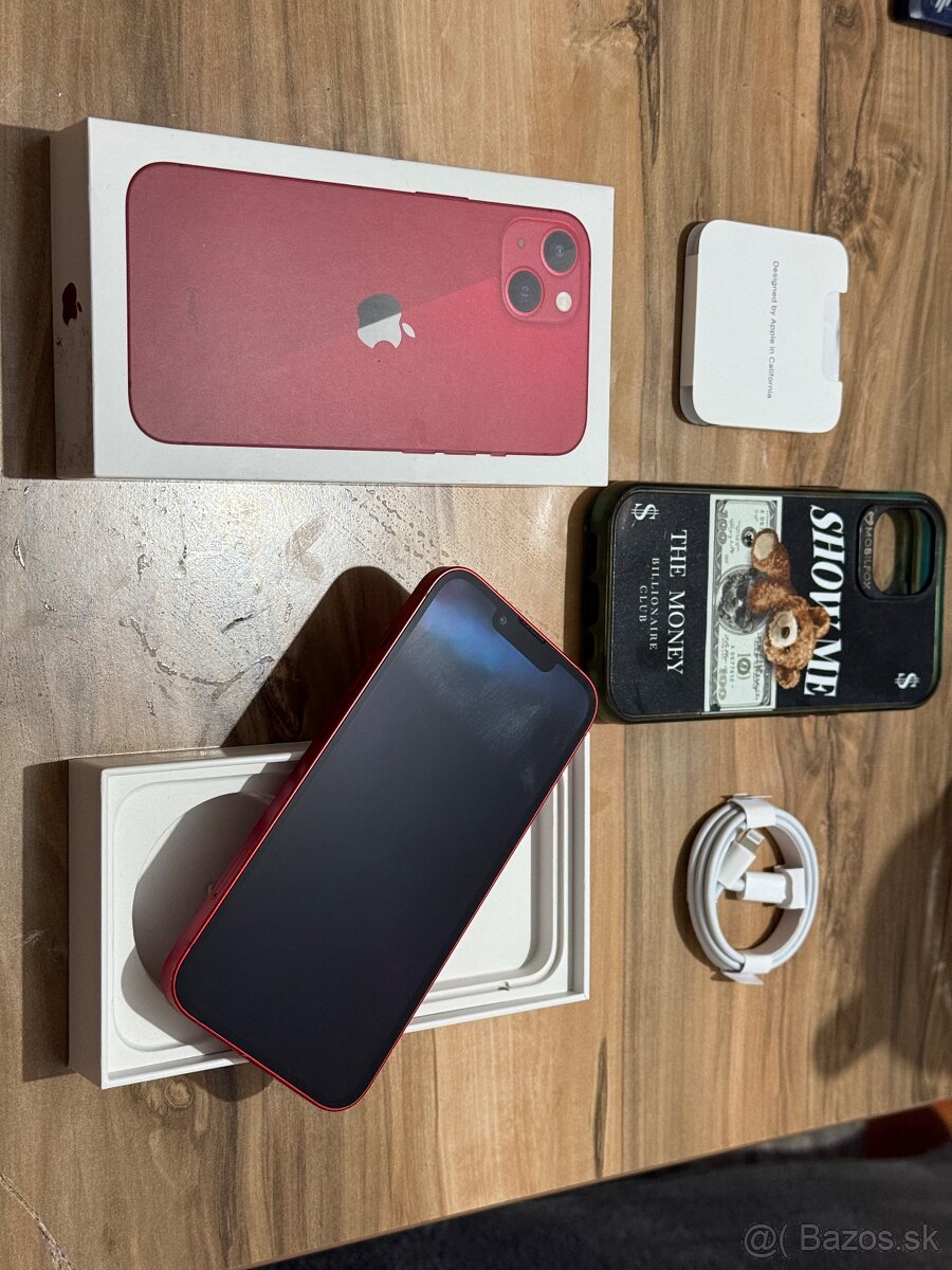 Predám Apple iPhone 13 RED 128GB Stav Nového Telefónu