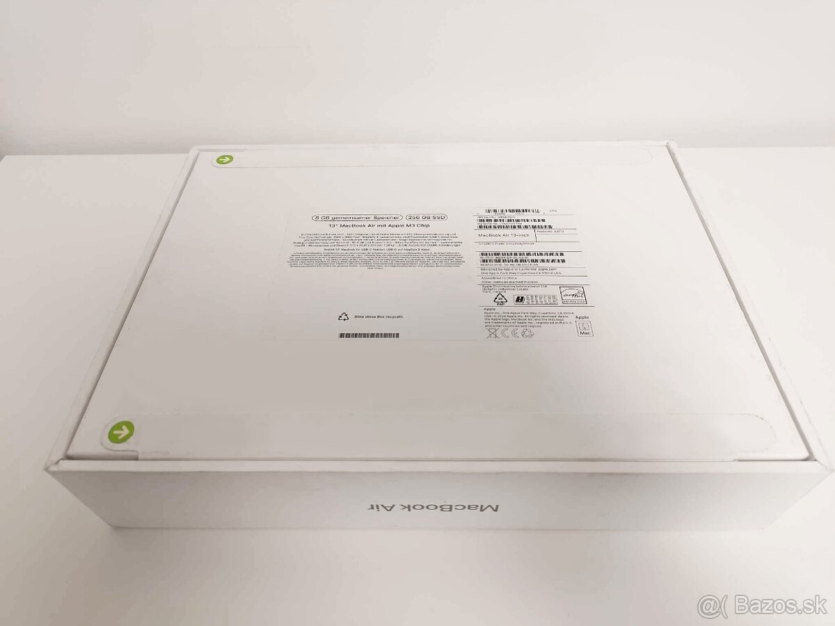 PREDAM NOVY MacBook Air 13" M3 Apple 8GB a 256GB SSD