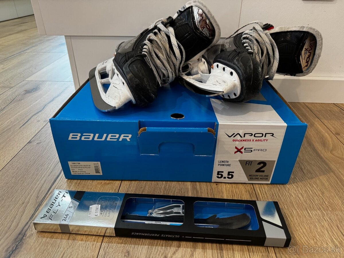 Korčule Bauer Vapor X5 PRO int. 5,5 fit2