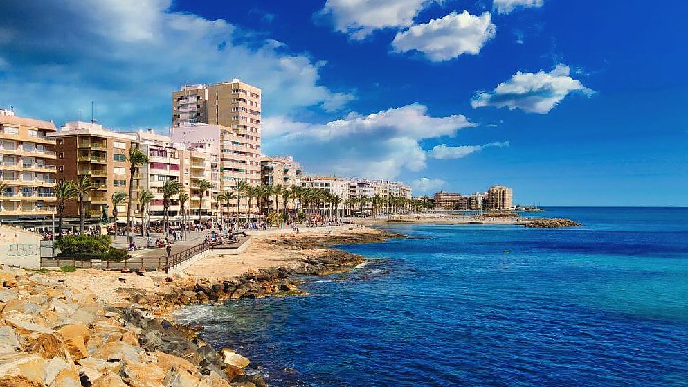 Moderné apartmány 300m od pláže v Torrevieja, Alicante