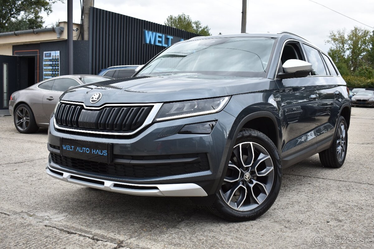 Škoda Kodiaq 2.0 TDI 190k Scout 4x4 DSG Webasto