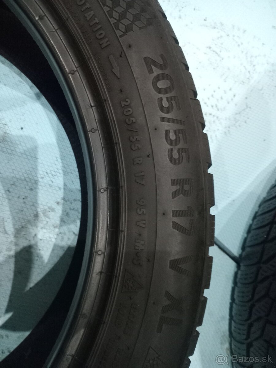 Zimné 205/55R17 Continetal