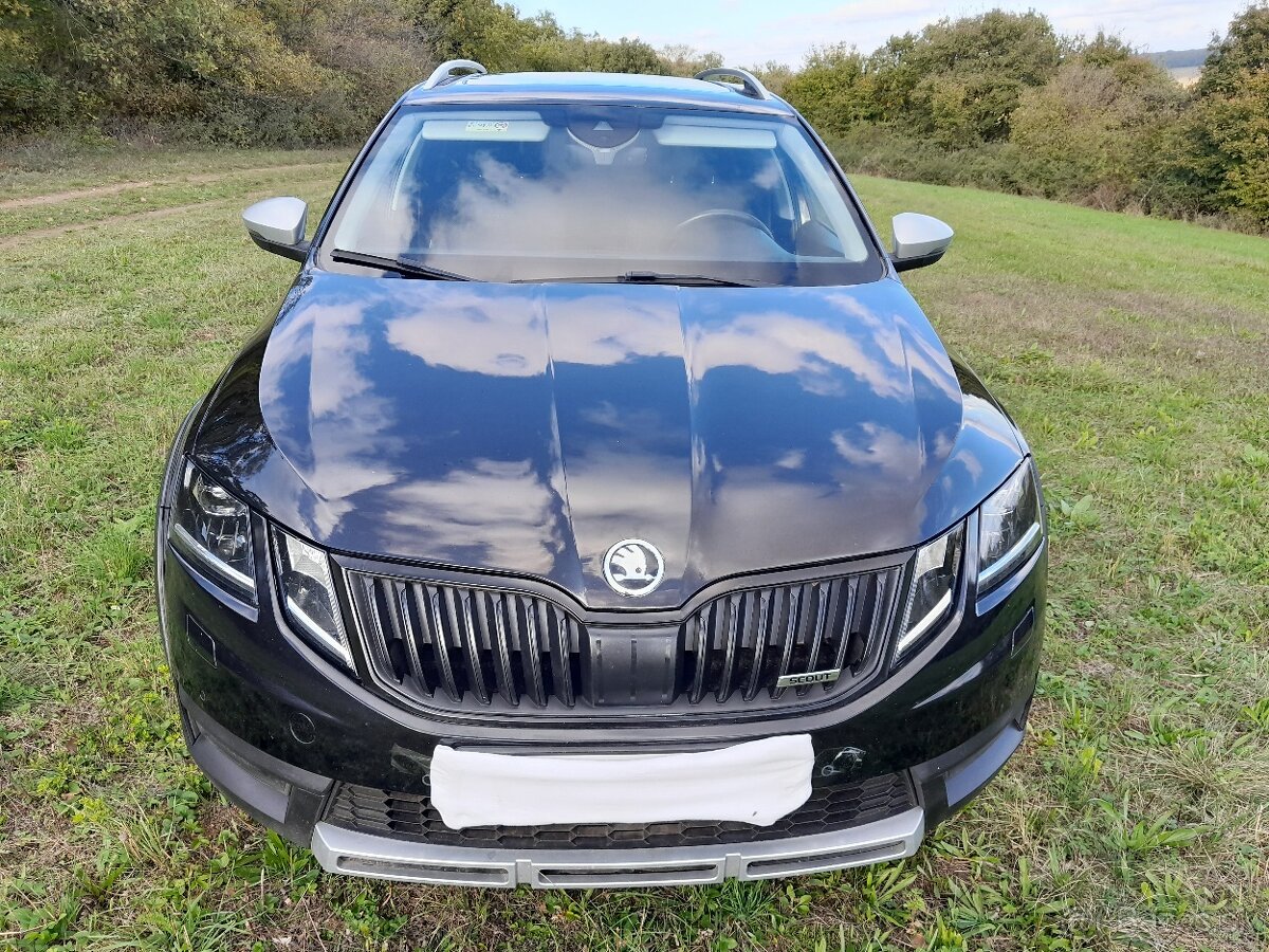 Škoda Octavia Scout 4x4 2,0tdi 135kw r.v.9/2017 novší typ