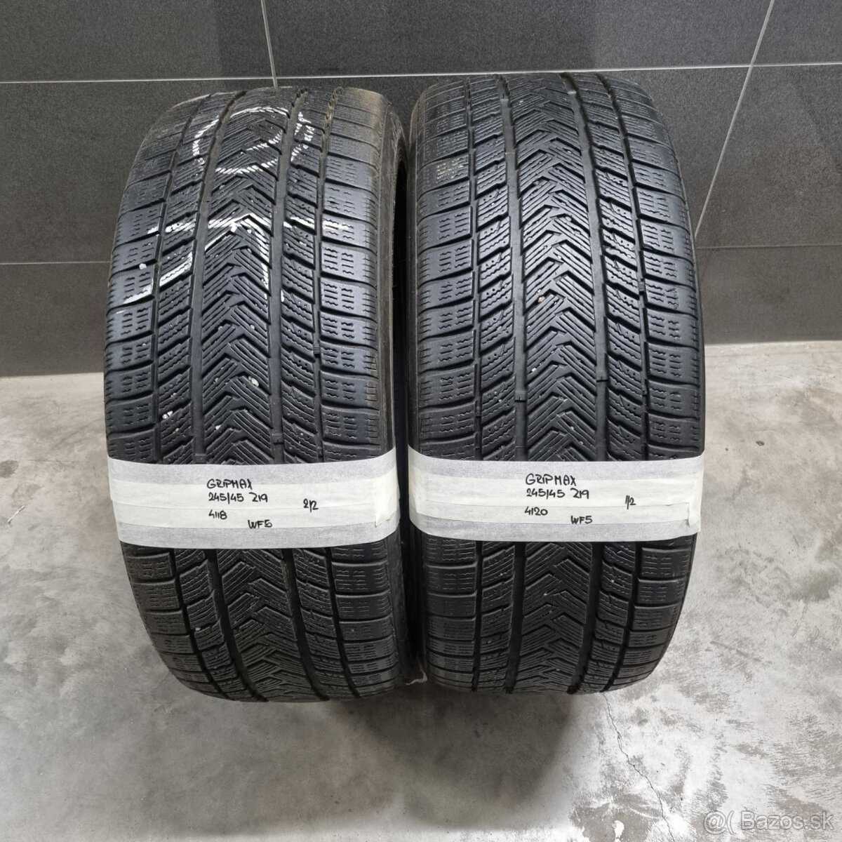 Zimné pneumatiky 245/45 R19 GRIPMAX DOT4118/4120