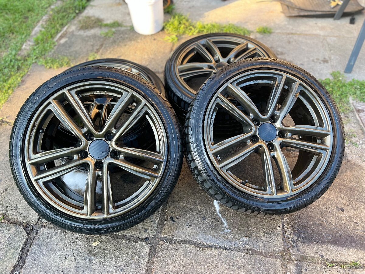 Elektróny R18 5x112 + letné pneu 225/40 r18