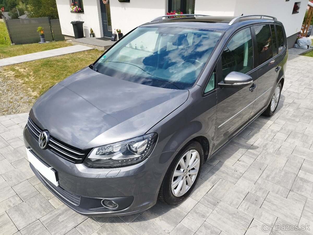 VW Volkswagen Touran 2.0 TDI 170k Highline DSG, r.v.: 2012