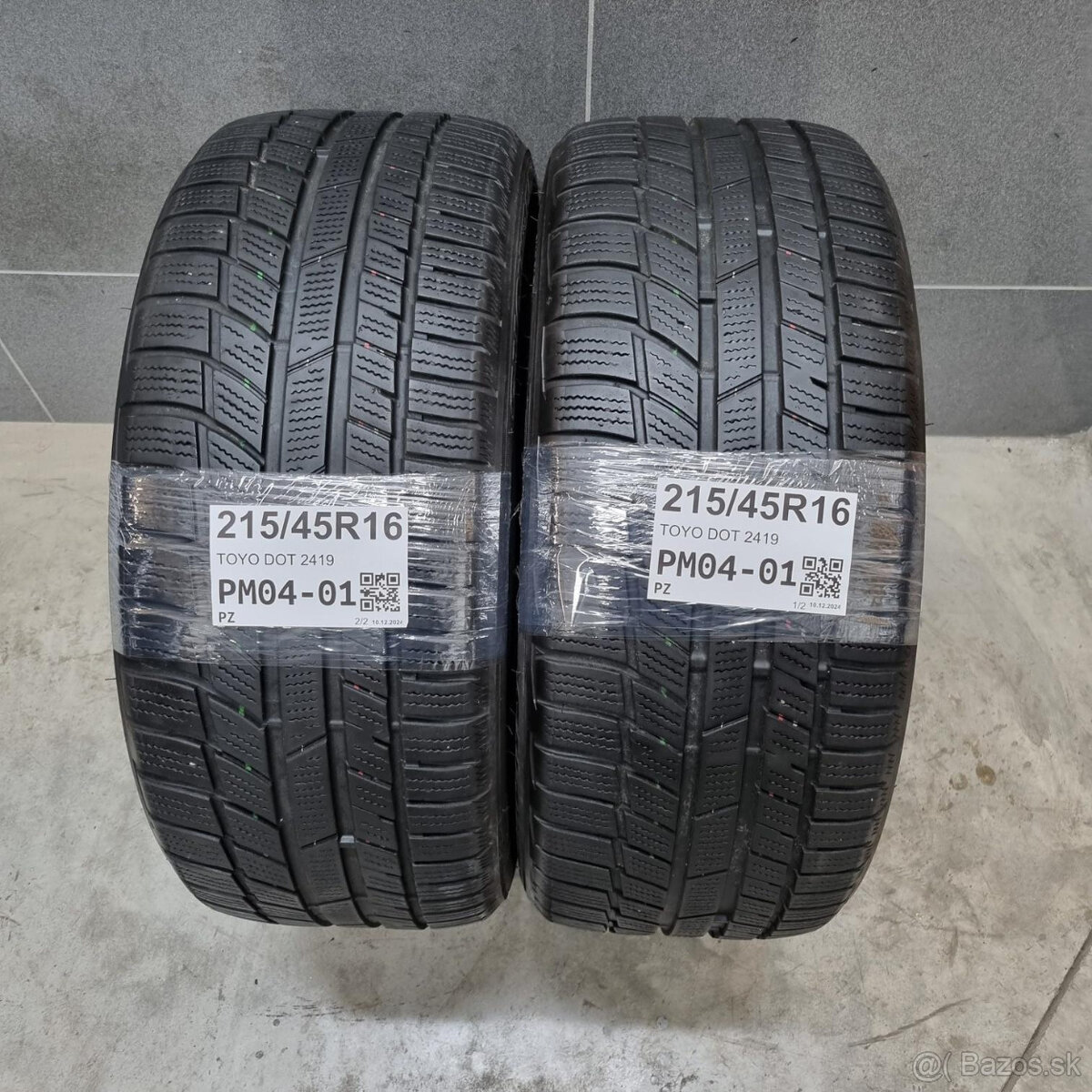 Zimné pneumatiky 215/45 R16 TOYO DOT2419